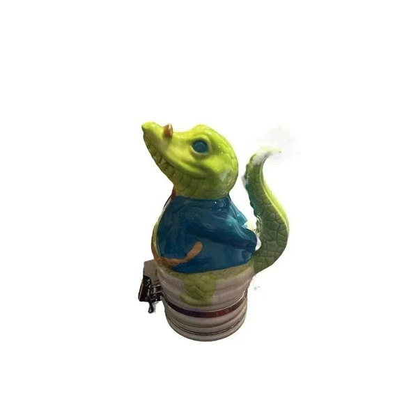 PROFESSOR CROC 250 BLUE ORCELAIN AIRTIGHT CONTAINER - Picture 2 of 6